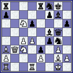    Black's plays  ...Qg5.  I think he has ambitions on the King-side.  (gcg_iva-yus_br91-pos10.gif, 45 KB)    