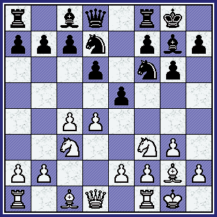    Black just castled ... the opening is almost over.  (gcg_iva-yus_br91-pos2.gif, 45)   