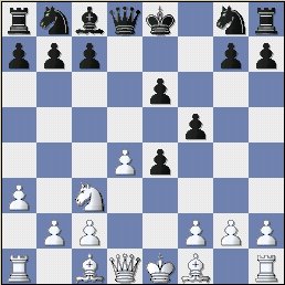   Black tries to hang onto his pawn ... but maybe he should not have.  