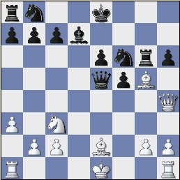   Black pushes a pawn, trying to kick the Bishop on g5. This is the move many of my students wanted to play, although the move is an error.  