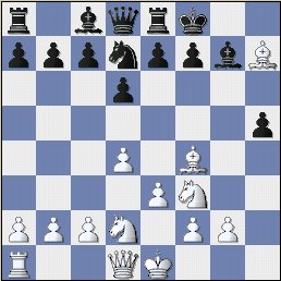   Analysis position number # 1. What would have happened if Black's King would have "ducked" instead of sticking his chin out.  