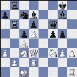     White is trying desperately to re-arrange his pieces and get some counterplay. (muh-gol_diag_19.jpg, 22 KB)    